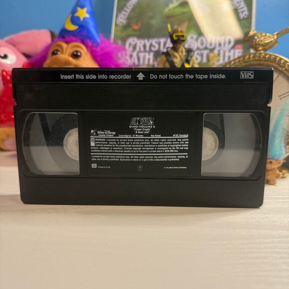 Dinosaurs TV Show VHS Volume 6 “Power Erupts / A New Leaf” 1990s Vintage - Picture 2 of 2